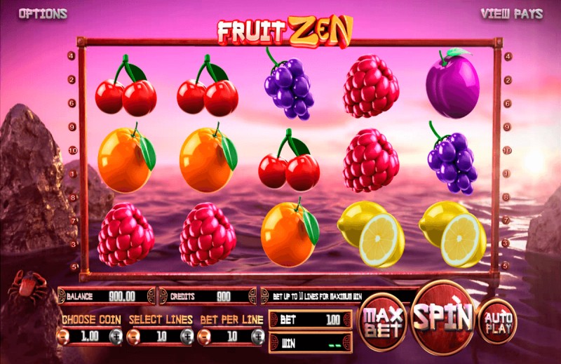 Игровой автомат «Fruit Zen» казино Вулкан Ставка
