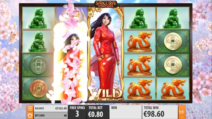 Игровой автомат «Sakura Fortune» в казино Вулкан Вегас