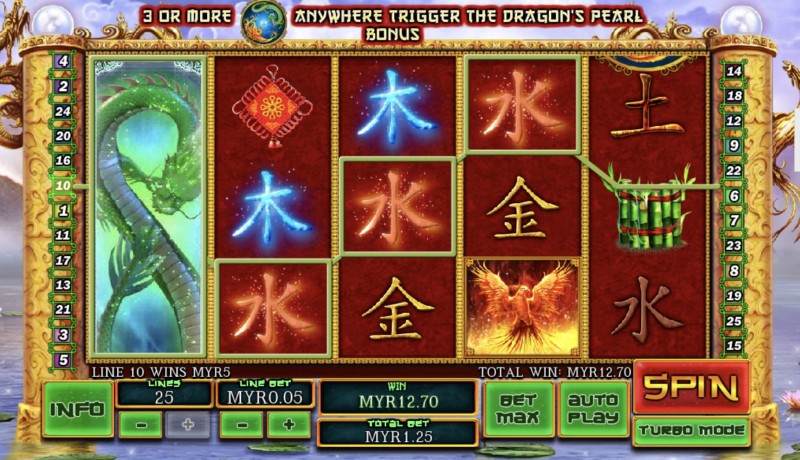Игровой автомат «Fei Long Zai Tian» в казино онлайн Вулкан Платинум
